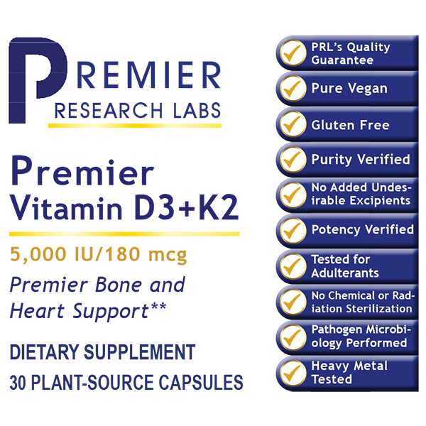 Vitamin D3+K2, Premier
