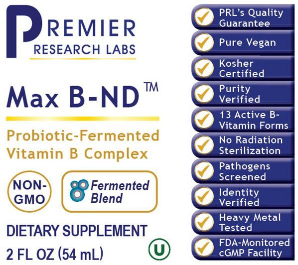 Max B-ND™ (Fermented) (2 oz)