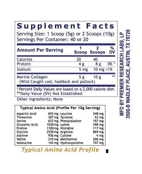 Collagen, Premier Marine