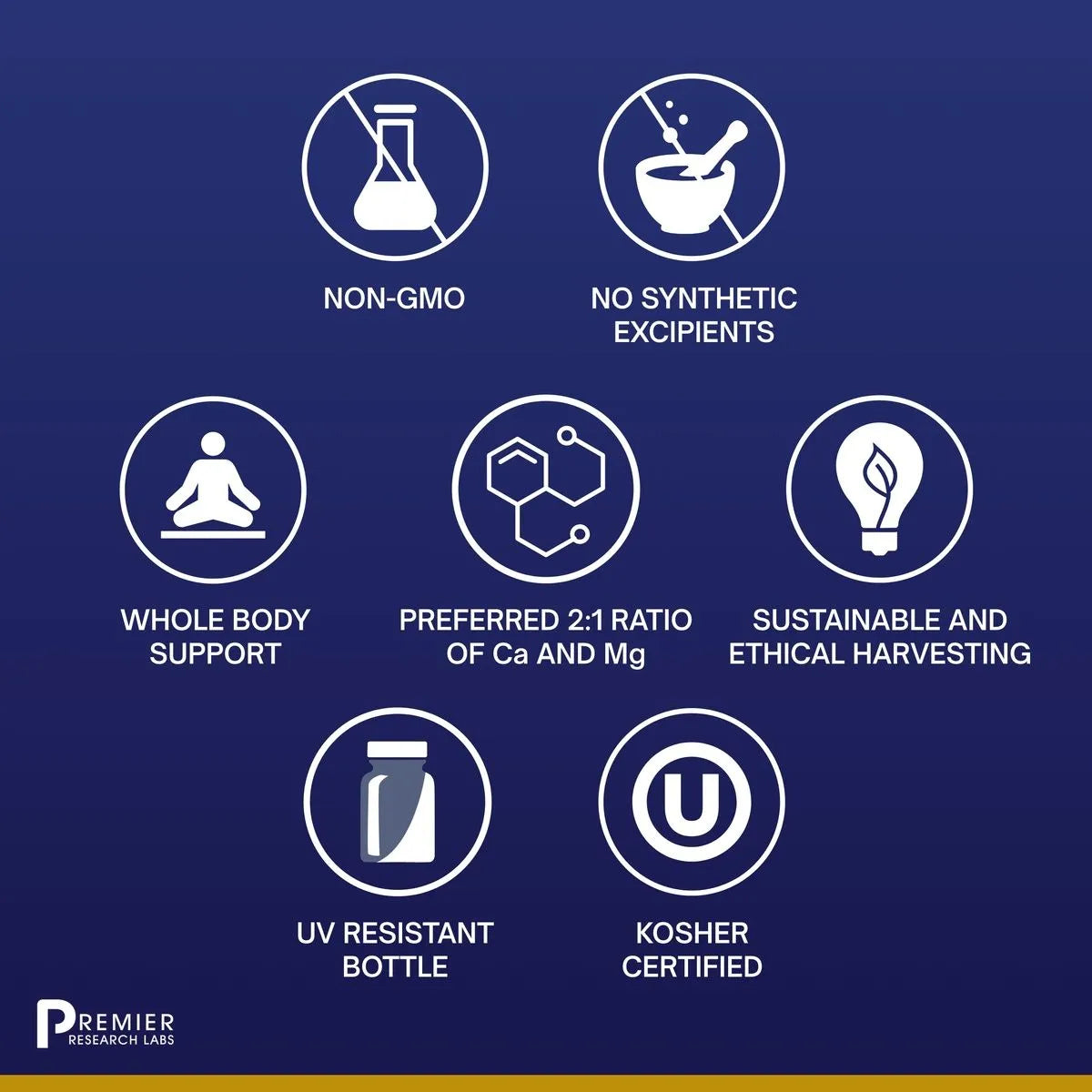 Calcium Magnesium, Premier (8 oz Powder)