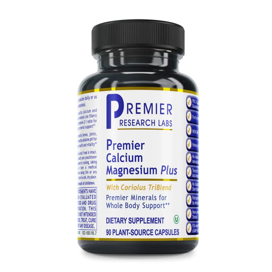 Calcium Magnesium Plus, Premier (90 caps)