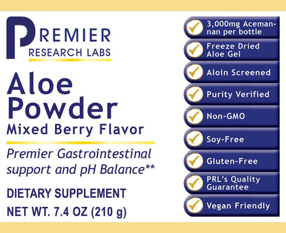 Aloe Powder-Mixed Berry Flavor, Premier