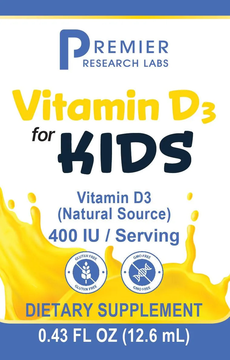 Vitamin D3 For KIDS, Premier