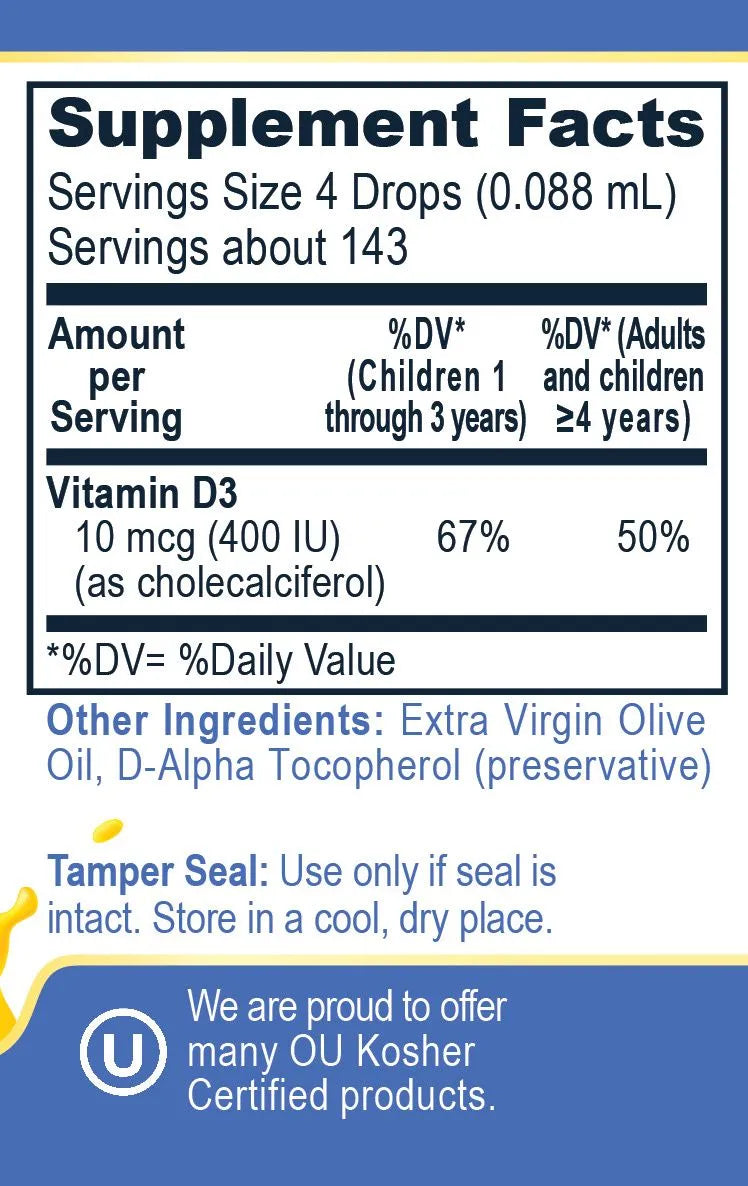 Vitamin D3 For KIDS, Premier