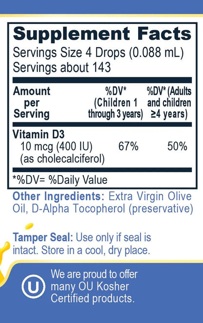 Vitamin D3 For KIDS, Premier