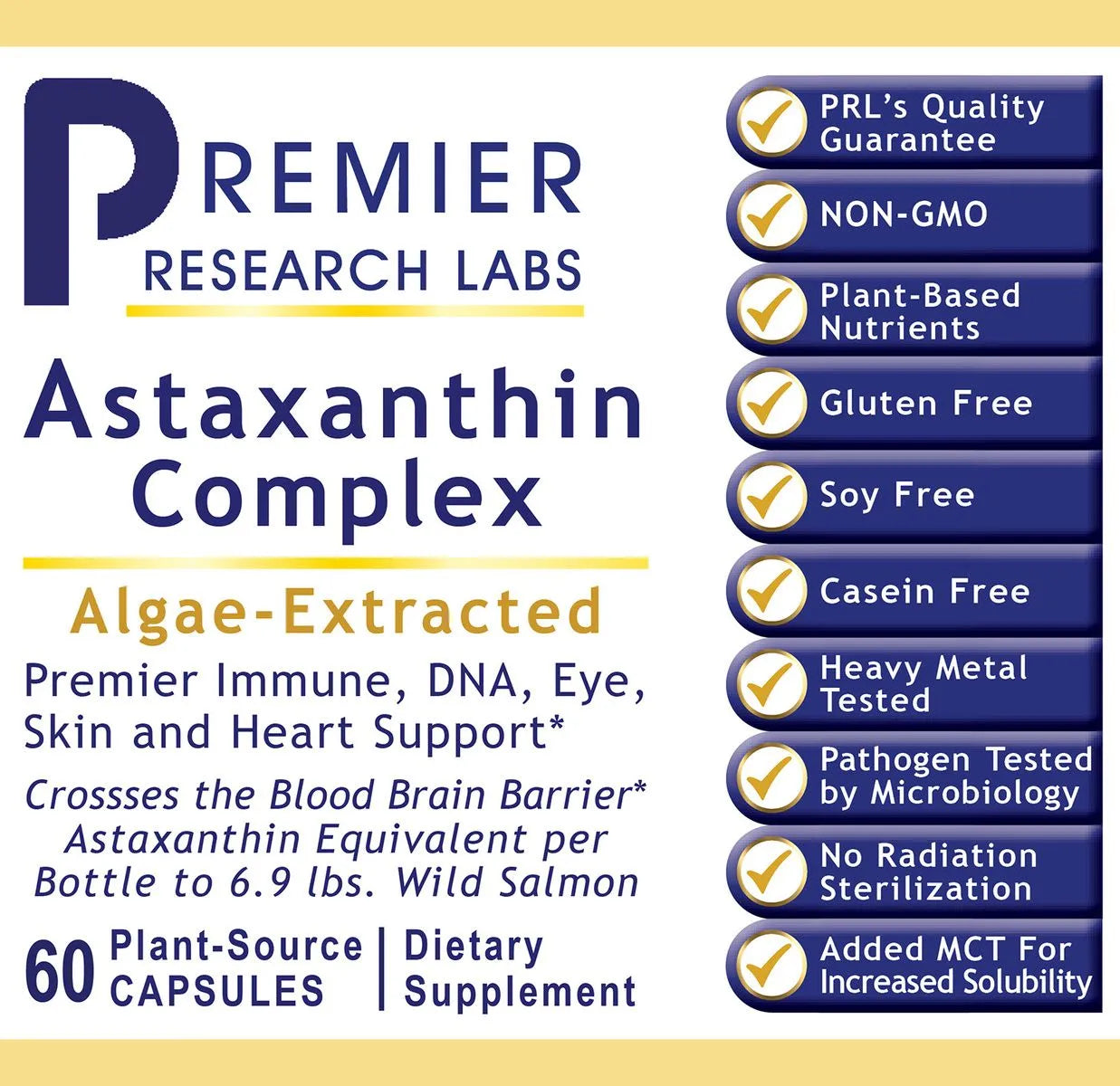 Astaxanthin Complex, Premier