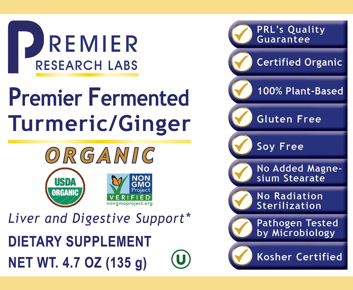 Premier Fermented Turmeric/Ginger