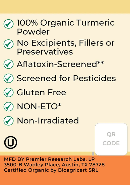 Organic Turmeric Spice Powder