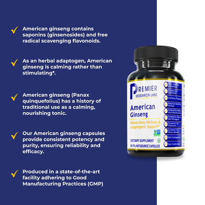 American Ginseng, Premier