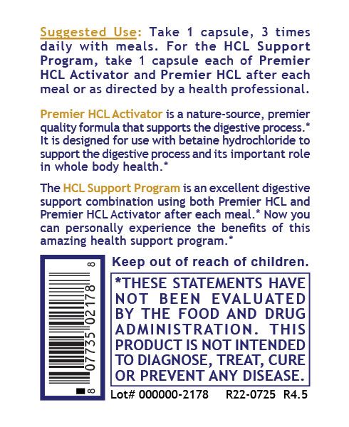 Premier HCL Activator