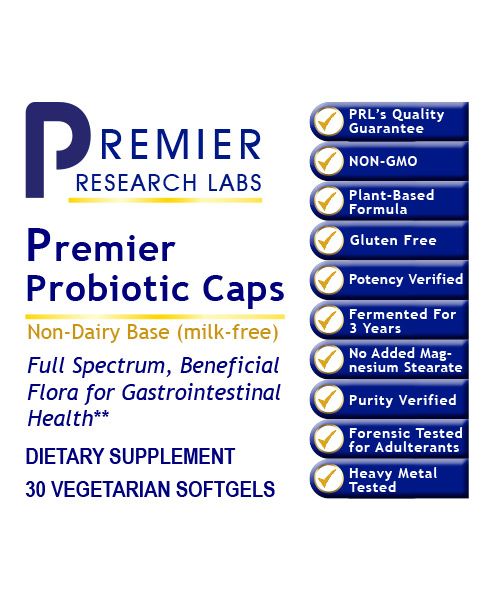 Premier Probiotic Caps (30 Softgels)