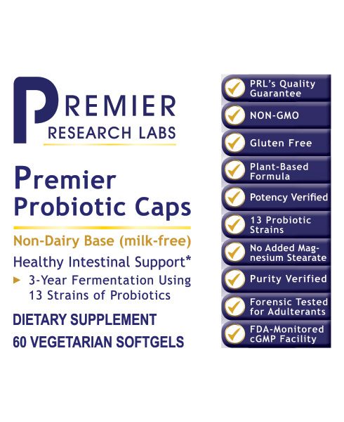 Premier Probiotic Caps (60 Softgels)