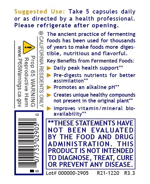 Premier Fermented Greens Capsules