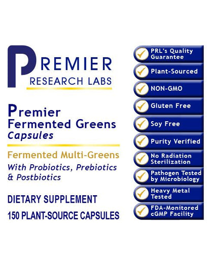 Premier Fermented Greens Capsules