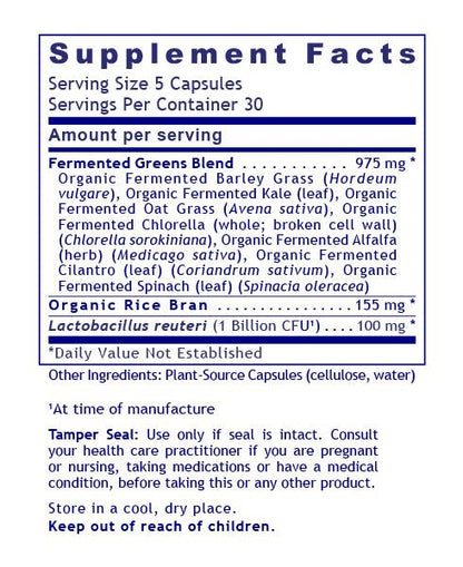 Premier Fermented Greens Capsules